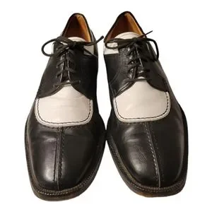 Olivier | Shoes | Vintage Two Tone Black White Lace Up 